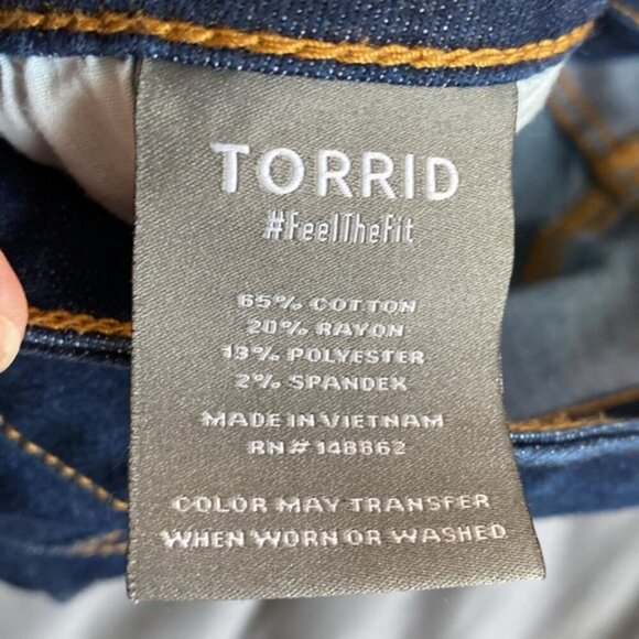 Torrid Blue jegging size 16 S - Picture 11 of 13